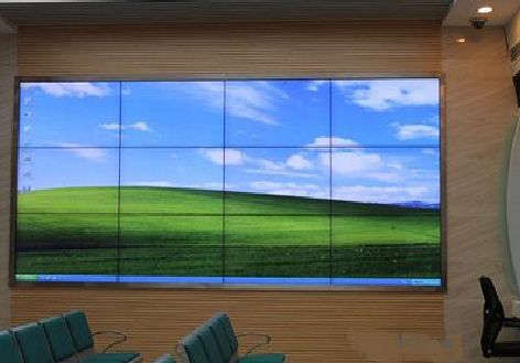 凤台液晶拼接屏的另类用法。